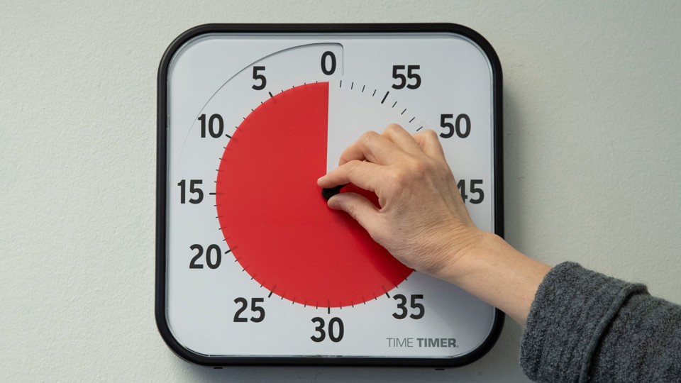 Time Timer - en manuell klocka med visare